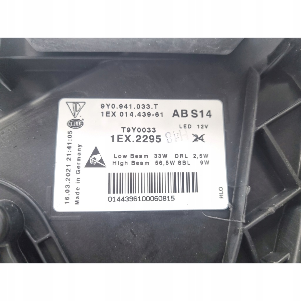 фото №8, Porsche cayenne 9ya full led лампа 9y0941033t левая