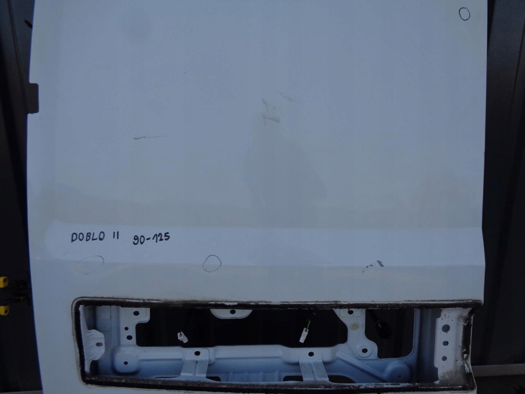 фото №6, Двері орні fiat doblo 2 ii opel combo d 2010- ліва задні