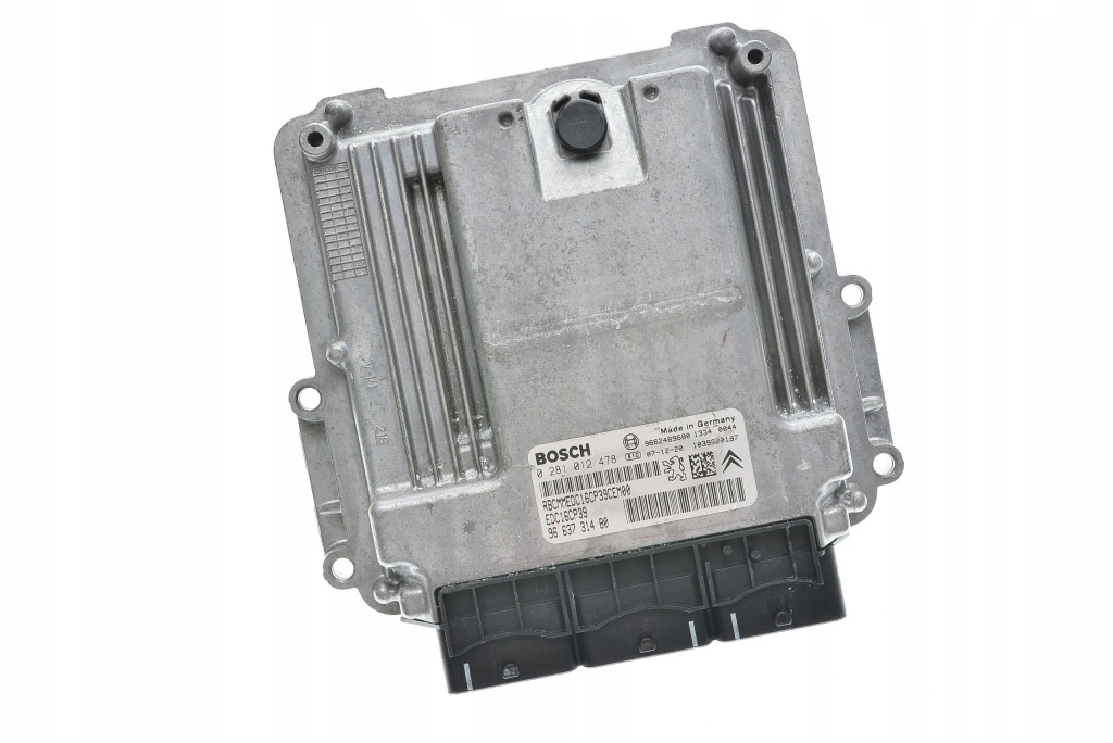 фото №1, Бортовой компьютер peugeot 407 2.2 hdi 0281012478 9663731480