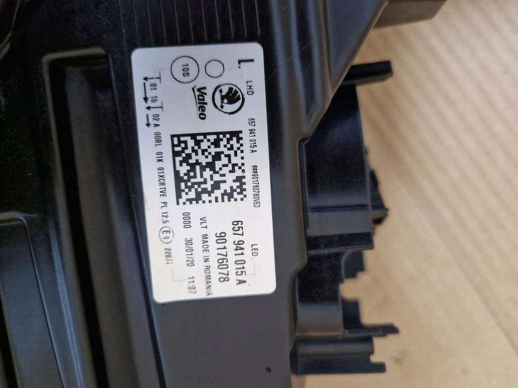 фото №9, Лампа левая skoda scala 2019 crystal lighting оригинал