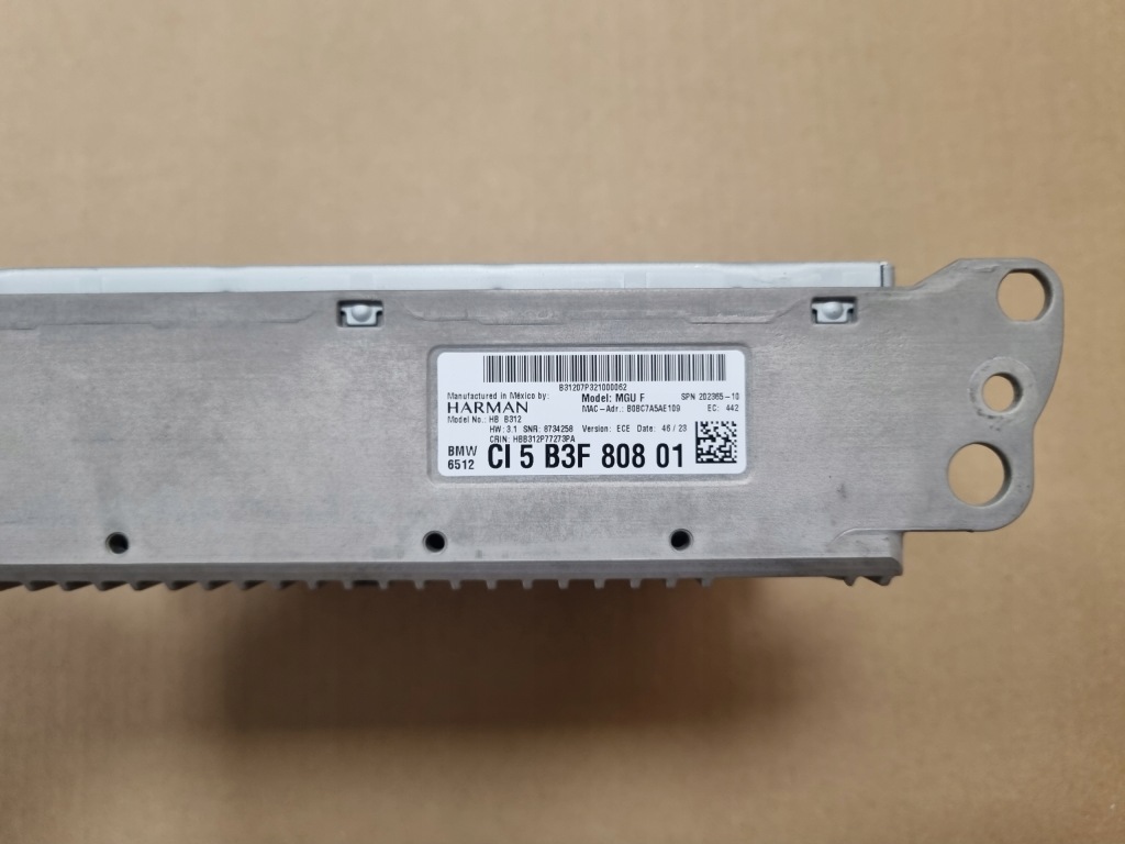 Bmw x3 g01 x4 g02 lci 11 km!!! радио модуль навигации gps 5b3f808 Доставка