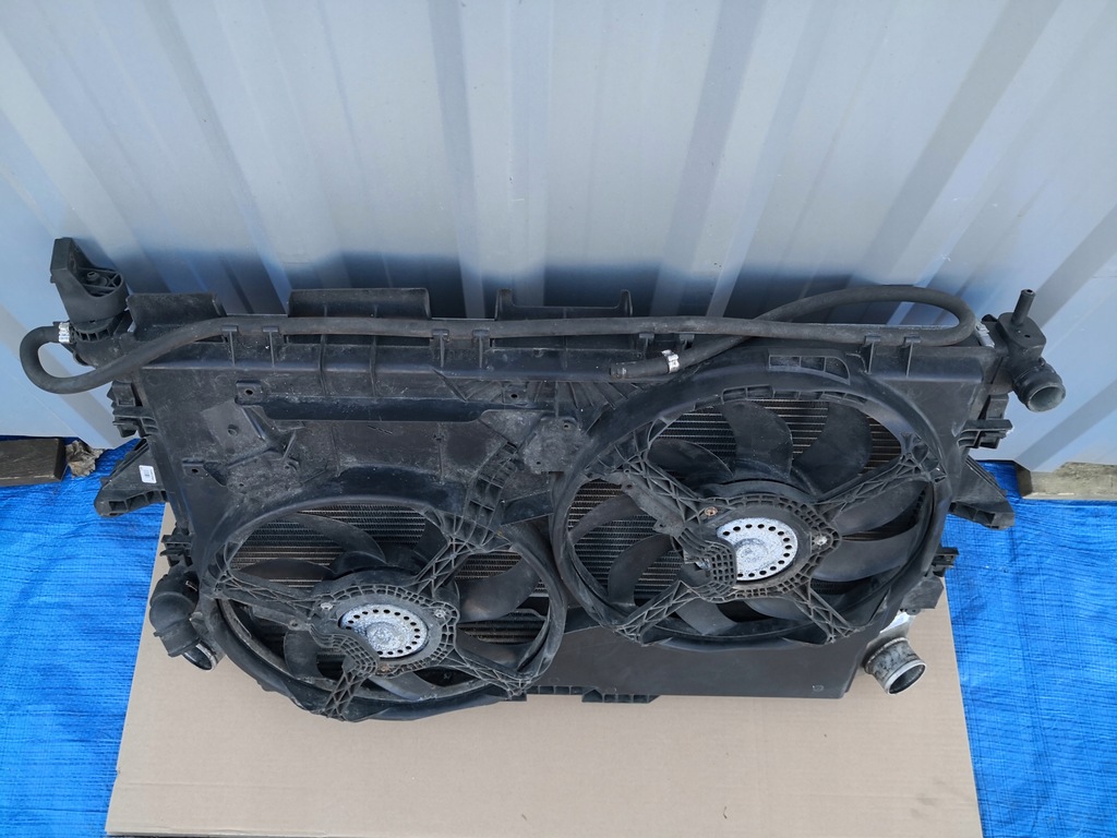 фото №5, Fiat ducato 06- 2.3 3.0 радиатор комплект вентилятор