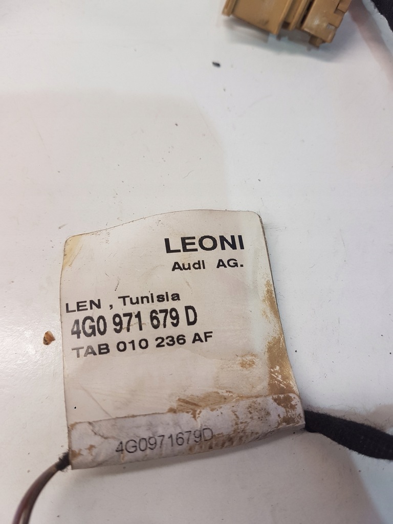 фото №5, Жгут бардачка audi a6 c7 a7 4g0971679d