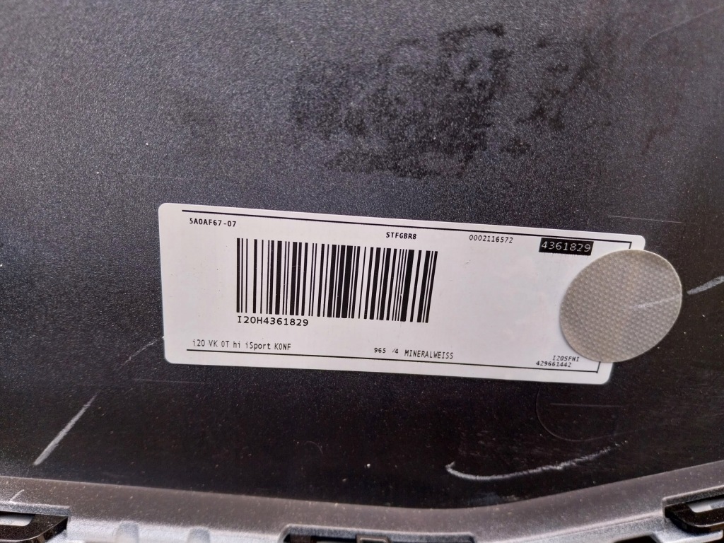 фото №10, Bmw ix i20 бампер задня задній a96 minerasweiss