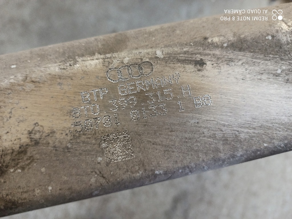 фото №7, Подрамник балка подрамник pod двигатель audi a4 b8 8t0399315h