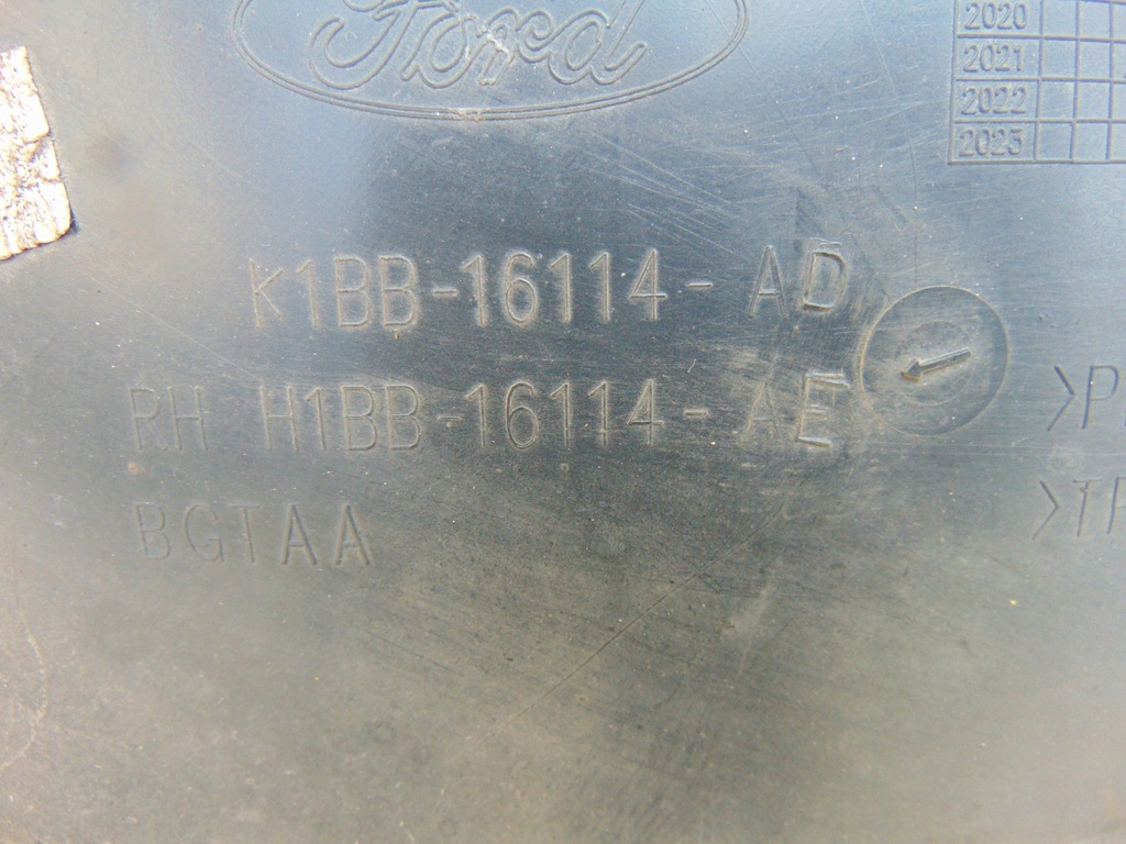 фото №10, Подкрылок правое перед ford ecosport mk2 fiesta mk8