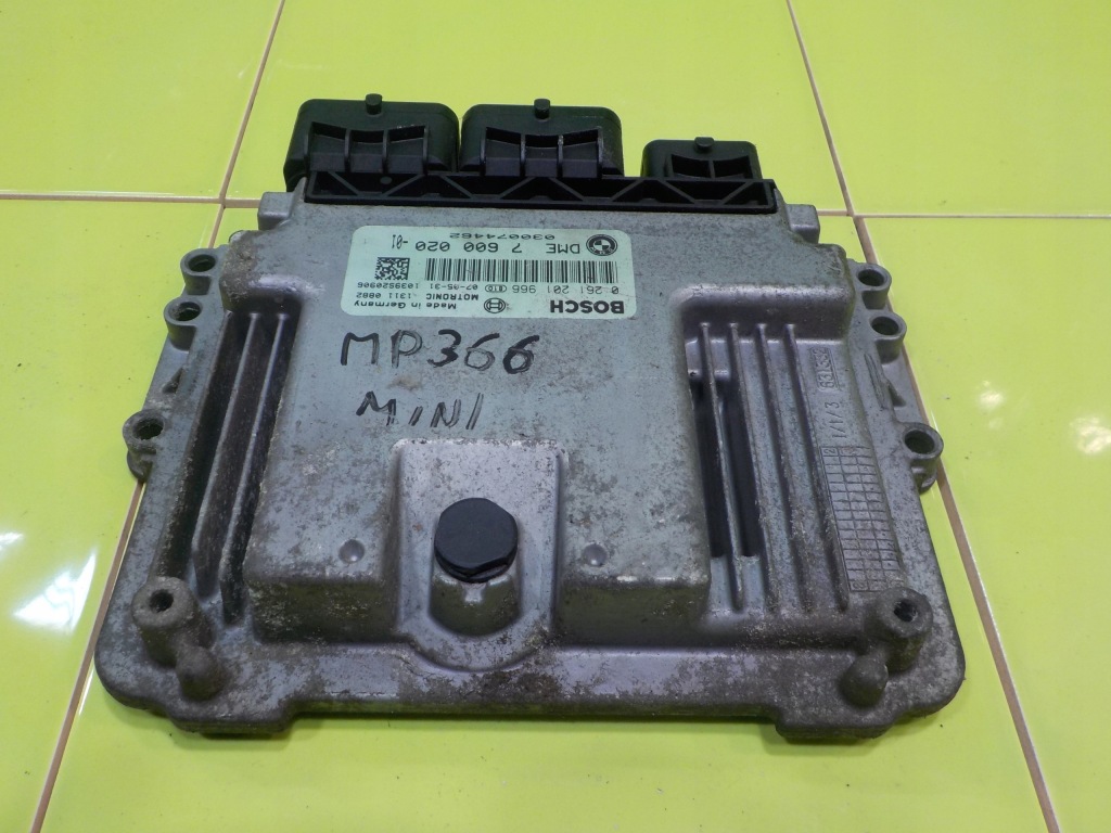 фото №1, Mini cooper one r56 ii 1.6 b 07r блок керування двигуна 7600020 0261201966