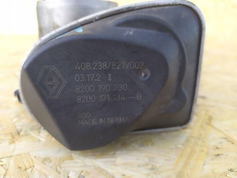 фото №2, Дроссельная заслонка renault megane ii scenic ii 1.6 8200190230