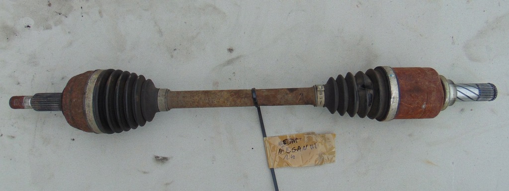 фото №1, Приводной вал левая короткий renault megane iii 1.4tce механическая коробка передач