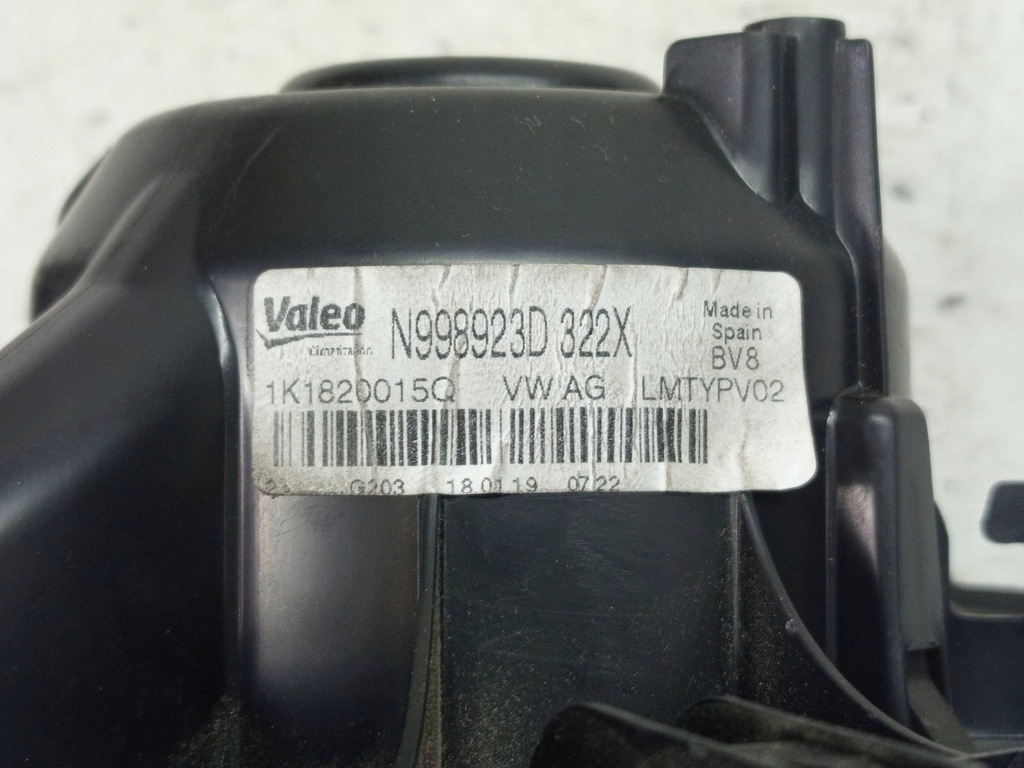 фото №5, Vw passat b6 golf вентилятор повітродувка обдув 1k1820015q