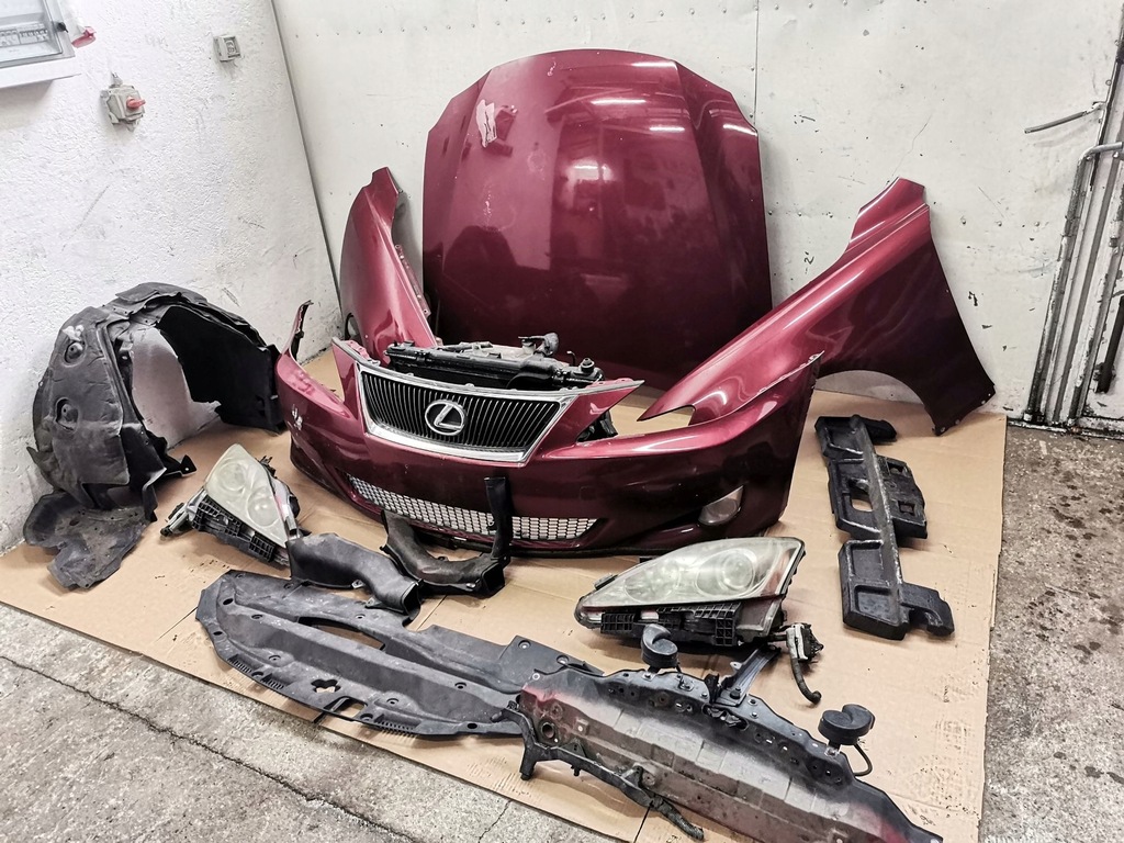 фото №1, Lexus is ii is250 перед бампер капот крыло лампа решётка радиатора радиатор europ