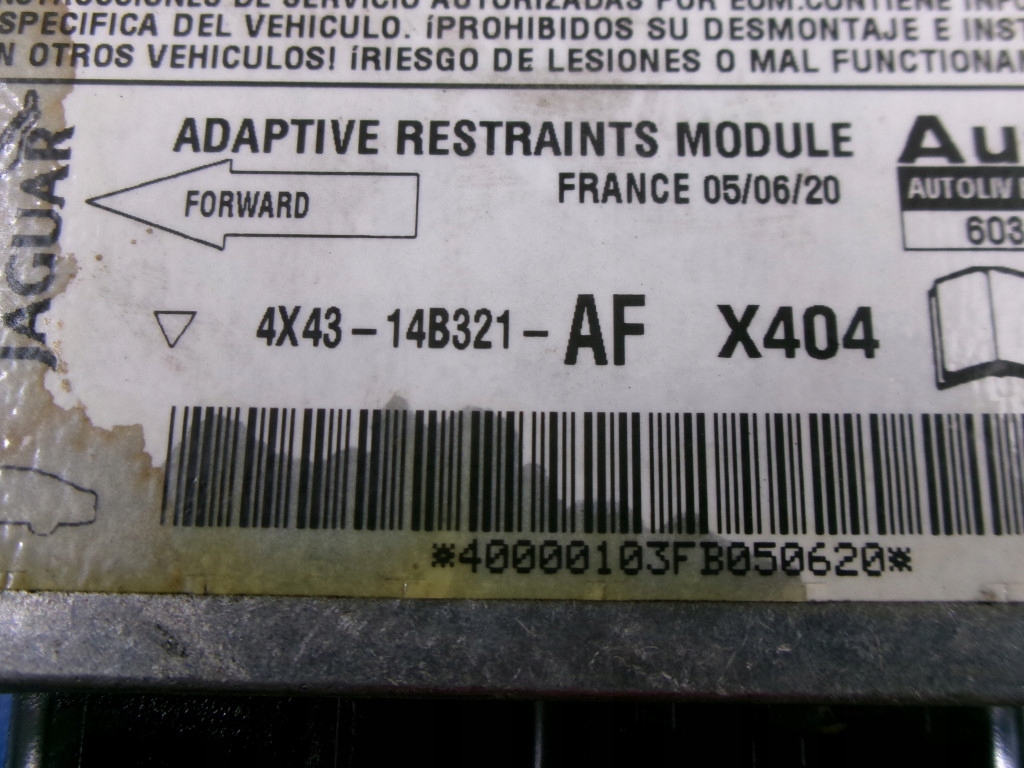 фото №13, Jaguar x-type x400 повітропровід шкіряний з подушка безпеки i модуль