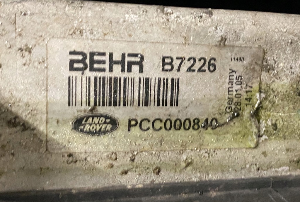 фото №8, Pas передній range rover vogue l322 3.0d радіатор вентилятор комплект