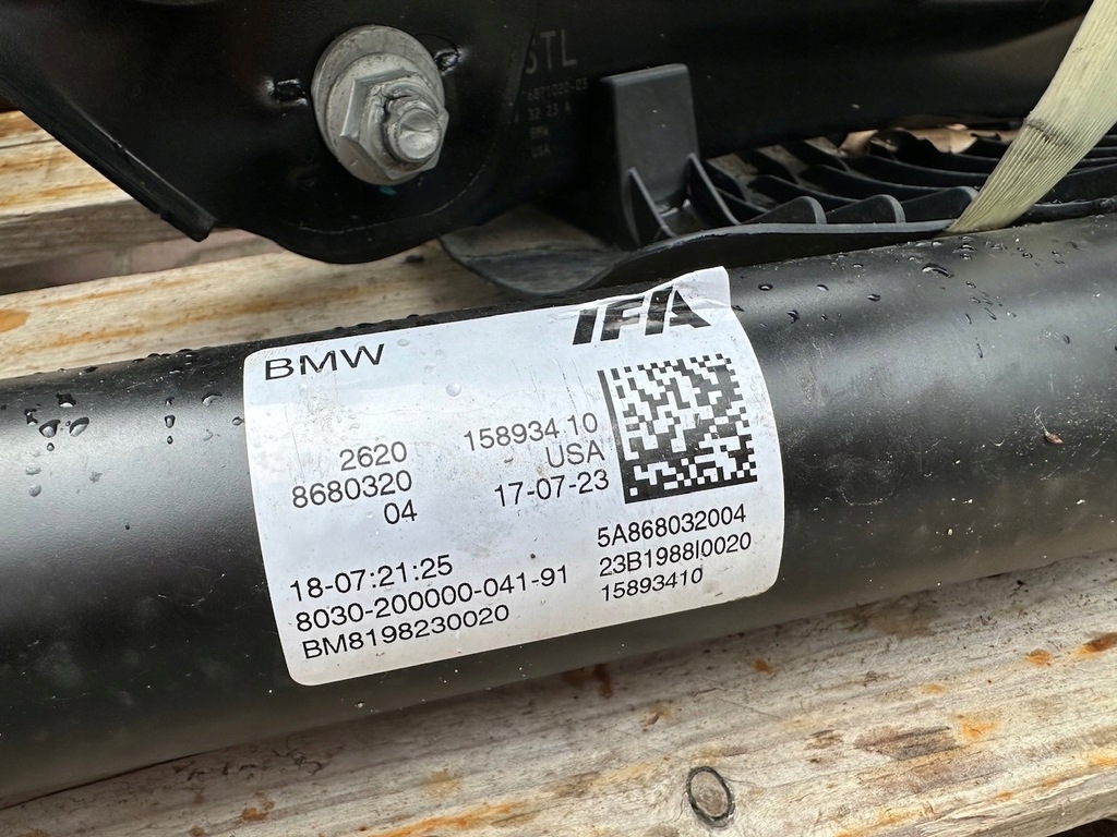 фото №9, Підвіска задні поворотний кулак привідний вал wał амортизатор диференціал bmw x3 g01 x4 g02