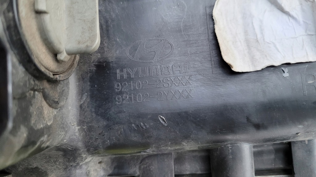 фото №8, Лампа правая перед передняя hyundai ix35 lift правый ксенон линза фара