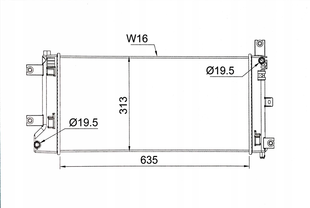 фото №1, Радіатор nissan leaf 10- 214103nf0a