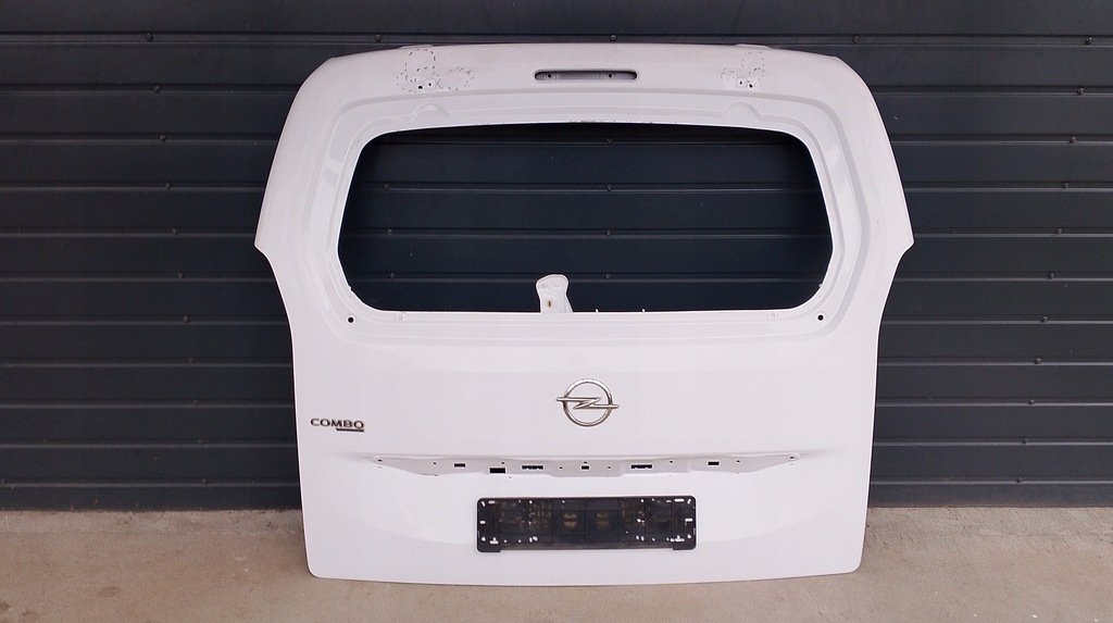 фото №1, Opel combo e rifter partner кришка багажника багажника білий відкривання скло