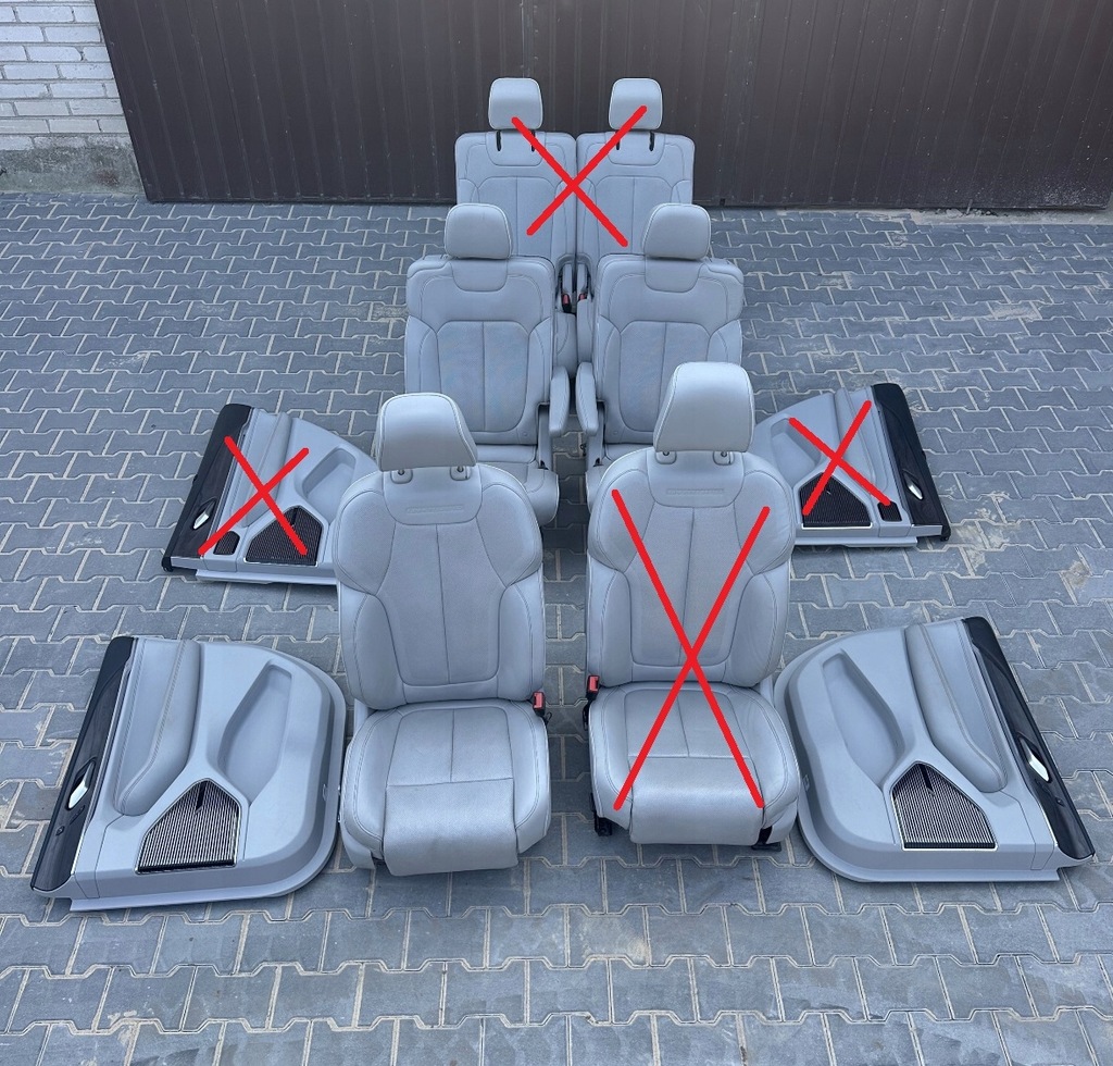 фото №5, Сиденья обшивки обивка jeep grand cherokee wl l 2021- usa overland