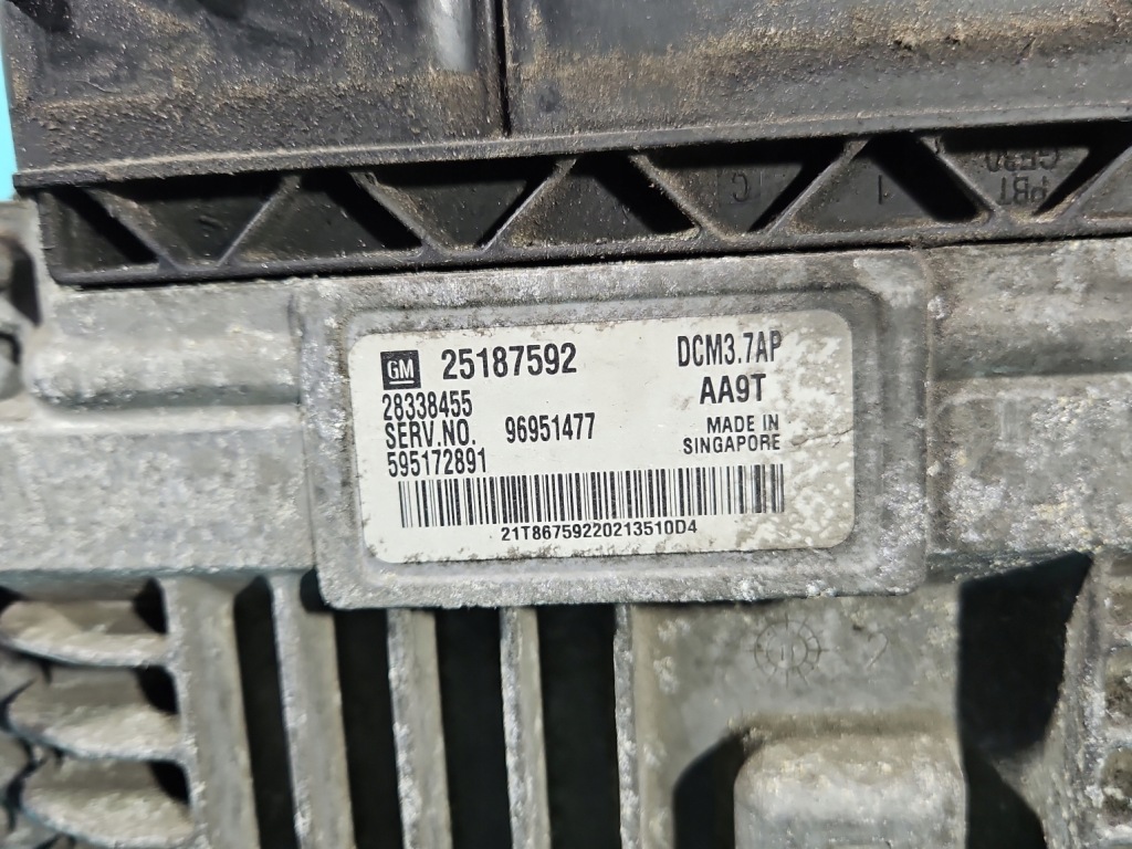 Бортовой компьютер блок управления двигателя 25187592 96951477 chevrolet captiva 2.2 vcdi Недорого