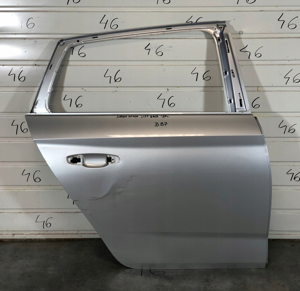 фото №1, Распродажа дверь scala 2019- дверь правое задние правый задняя оригинальные