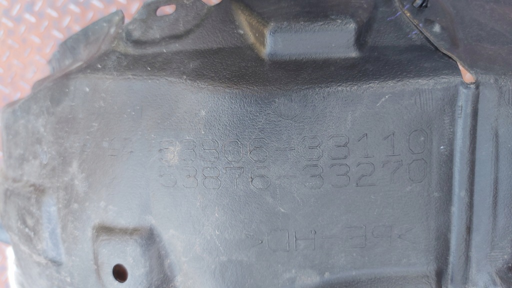 фото №12, Підкрилок лівий перед toyota camry viii 17-