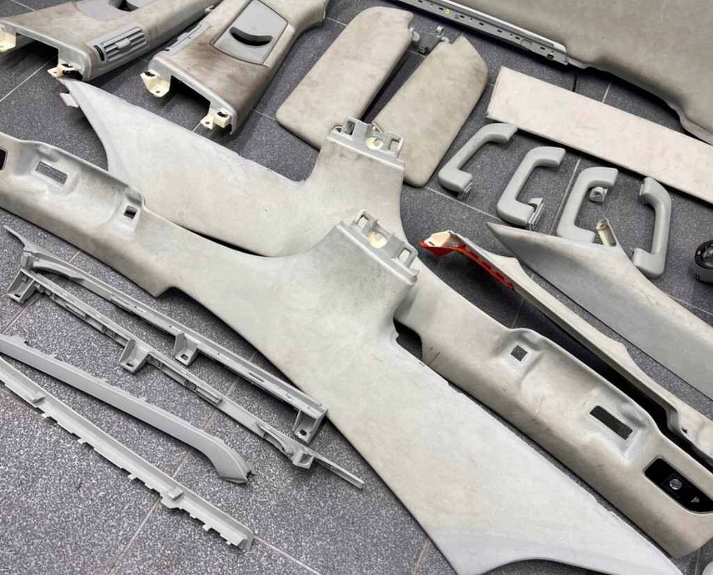 фото №9, Audi a8 d4 стеля салон алькантара fj3