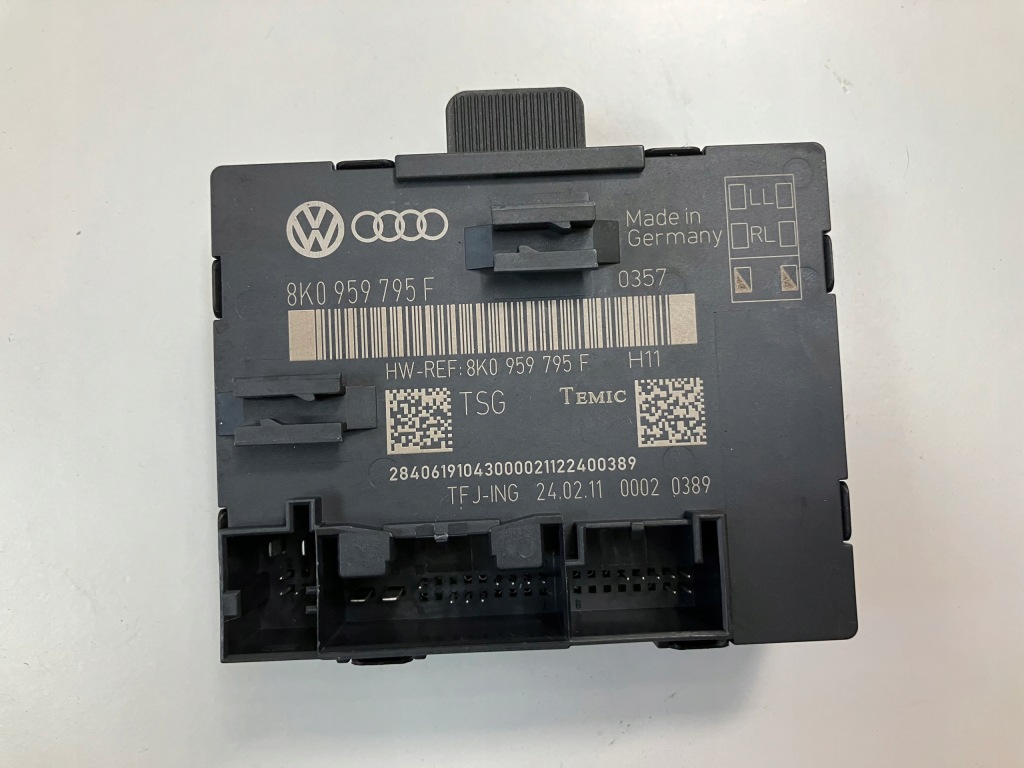 фото №1, Модуль блок керування двері audi q5 8r 8k0959795f