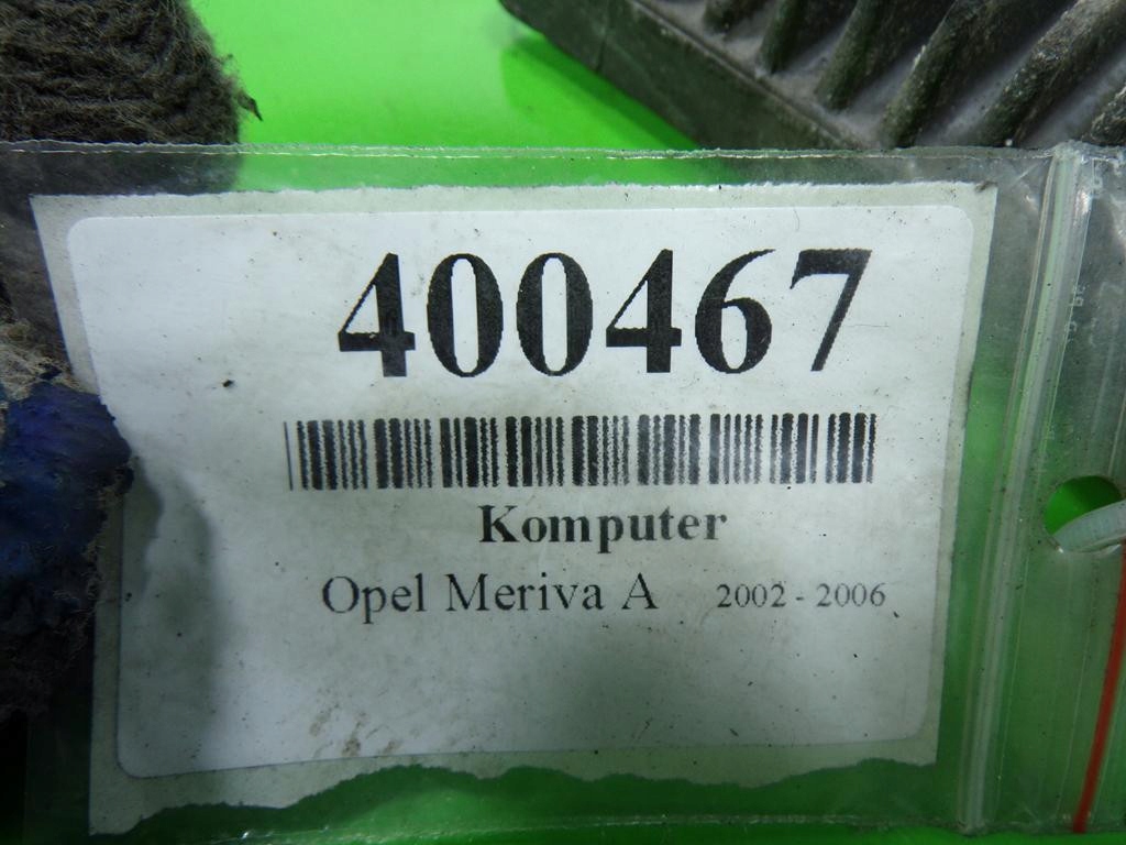 фото №6, Opel meriva a 1.6 16v бортовой компьютер блок управления двигателя z16xe 12230554 fbly