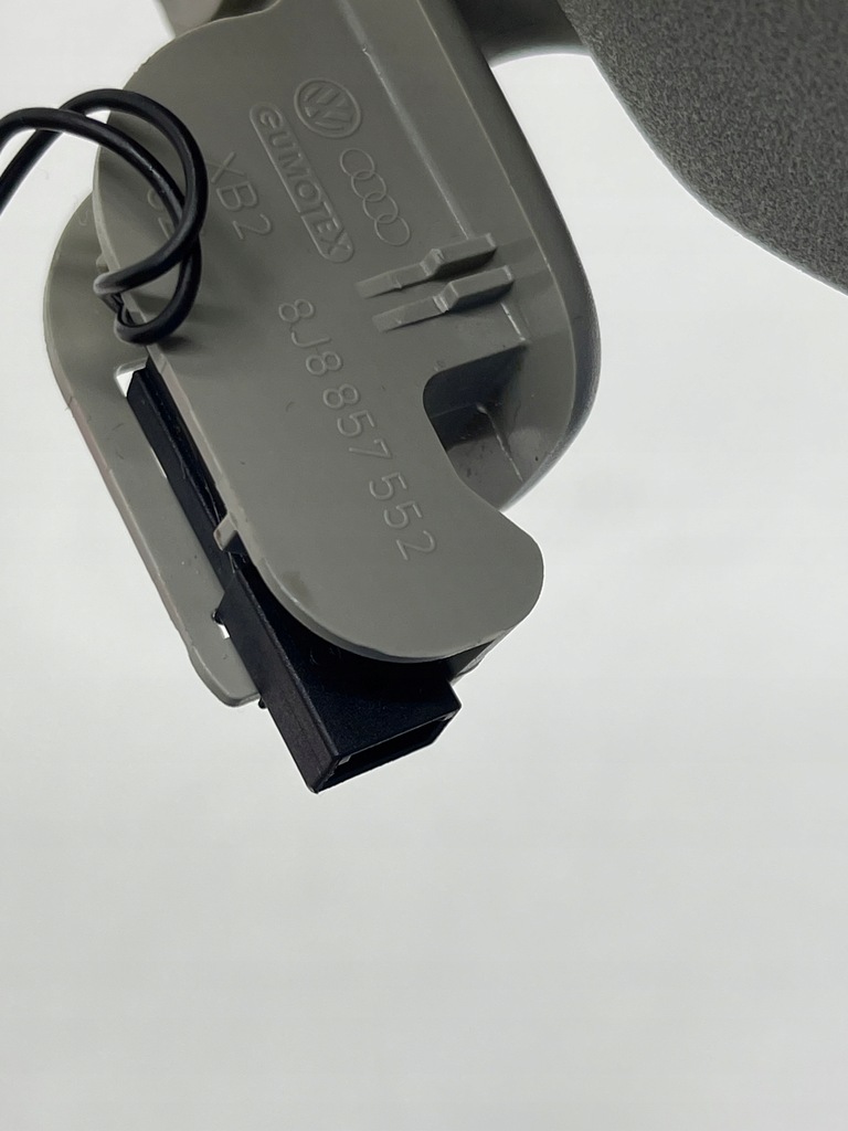 фото №12, Audi tt 8j 2.0 tfsi защита солнцезащитная козырёк + крючок правая