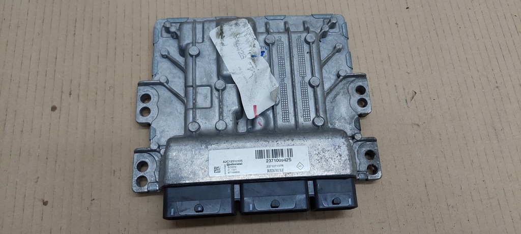 фото №1, Бортовий комп'ютер блок керування двигуна renault