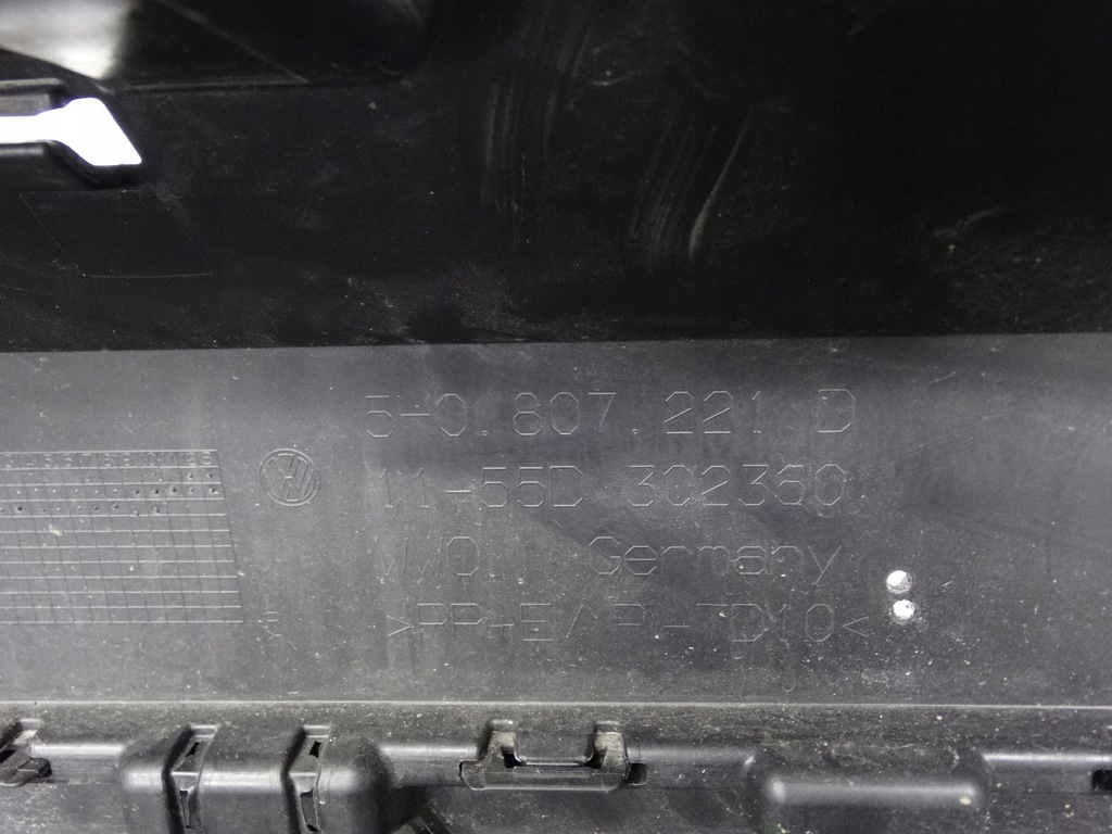 фото №16, Vw golf viii gti clubsport 20- 5h бампер передний оригинальный 5h0807221d