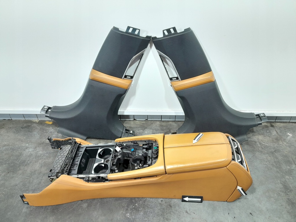 фото №13, Bmw 7 g11 сиденья заднее сиденье обшивки cognac nari