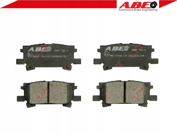 фото №4, Тормозные колодки тормозные lexus rx toyota highlander 3.0-3.