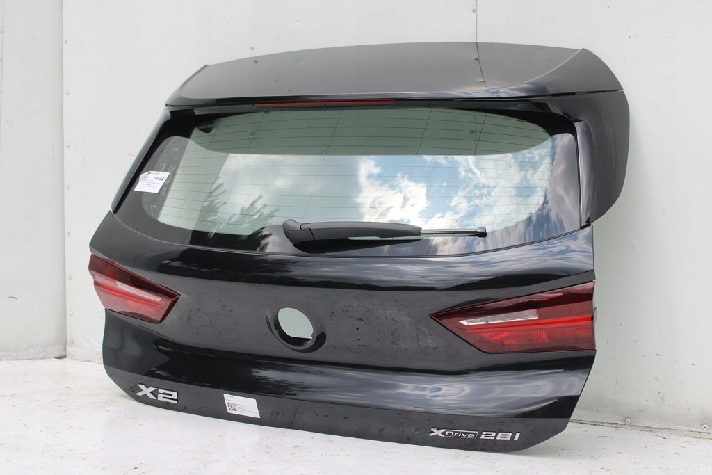 Bmw x2 f39 задняя бампер + крышка багажника багажника + лампы лампа задний 475 black-sapp в Украине