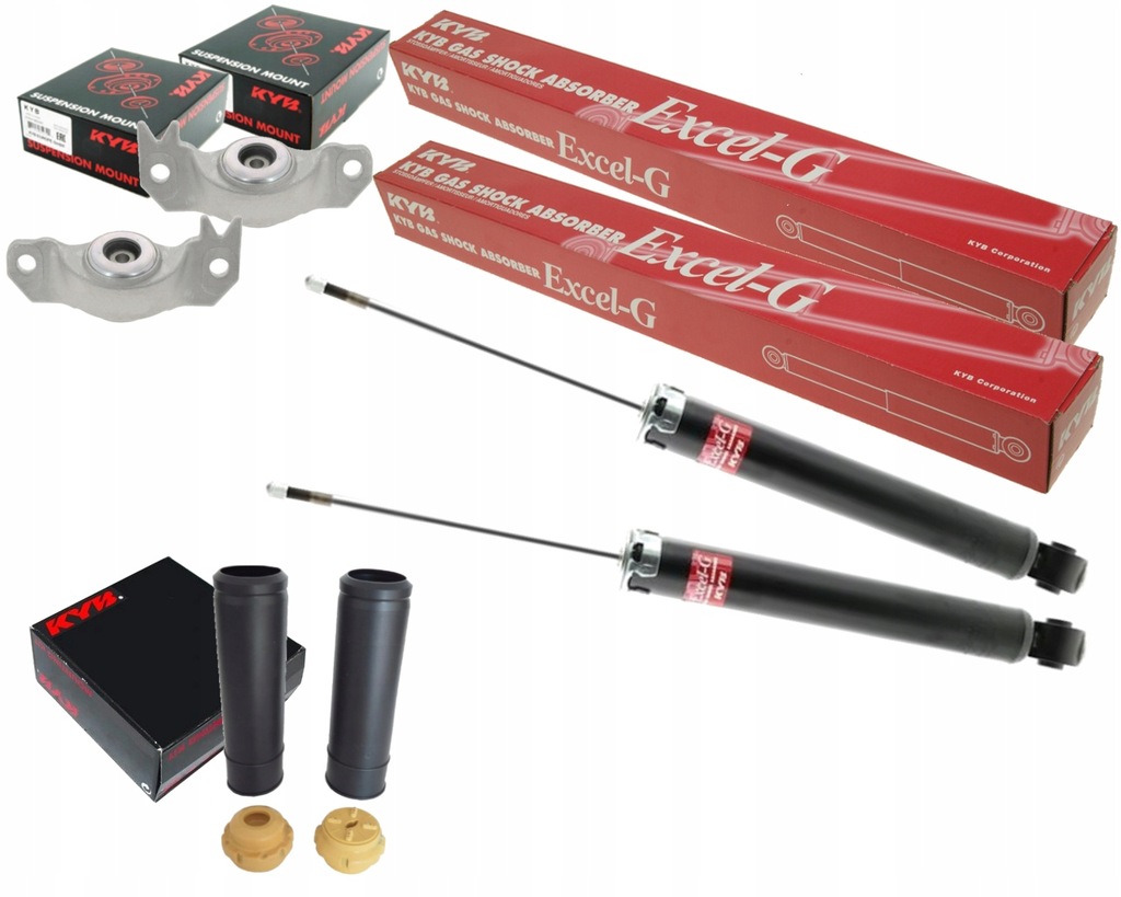 фото №1, Kyb 2x амортизатори + подушки безпеки + захист i відбійники opel insignia a задня