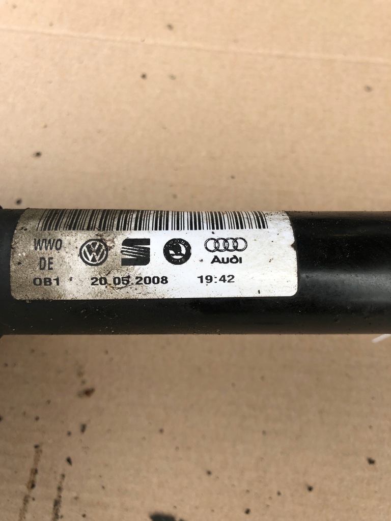 фото №6, Привідний вал vw skoda audi 1k0407271cp