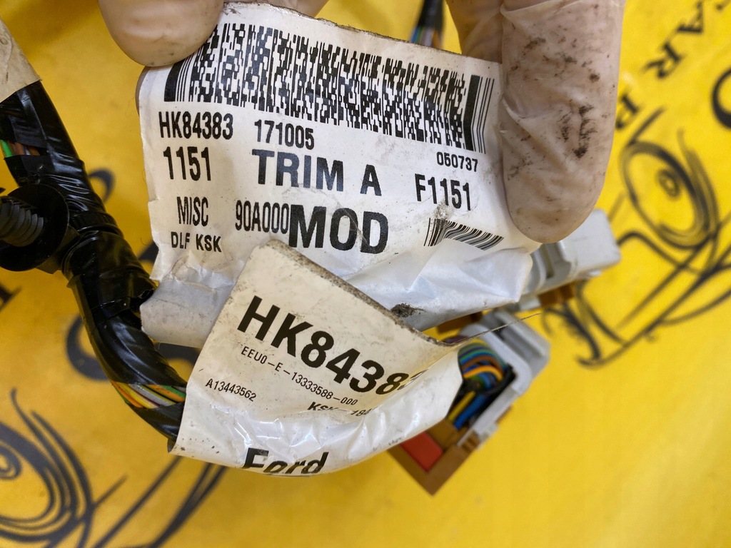 фото №6, Джгут електропроводка кабіни салону ford c-max mk2 2.0 tdci