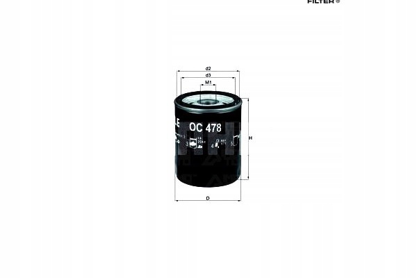 фото №1, Knecht oc 478 фильтр масла