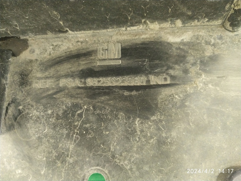 фото №8, Защита pod бампер combo e 18- 9825323580 оригинал