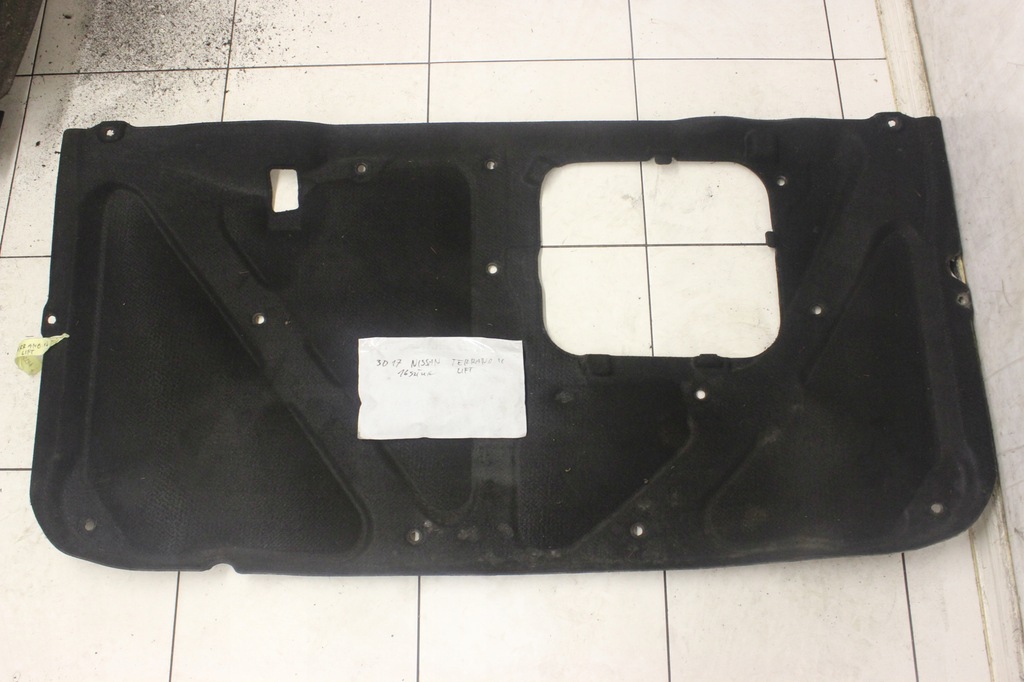 фото №1, Шумоизоляция капот + клипсы nissan terrano ii lift 2003