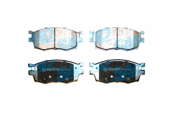 фото №2, Тормозные колодки тормозные hyundai accent 05- kia rio ii samko