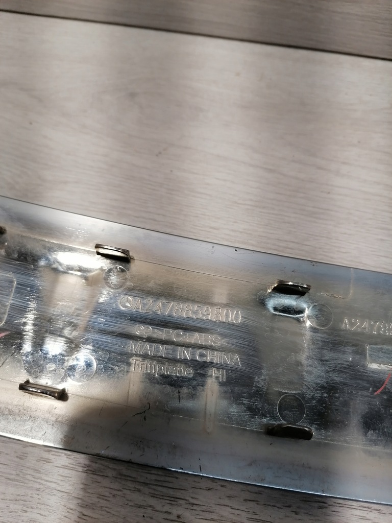 фото №10, Mercedes glb хром бампер задняя a2478859800