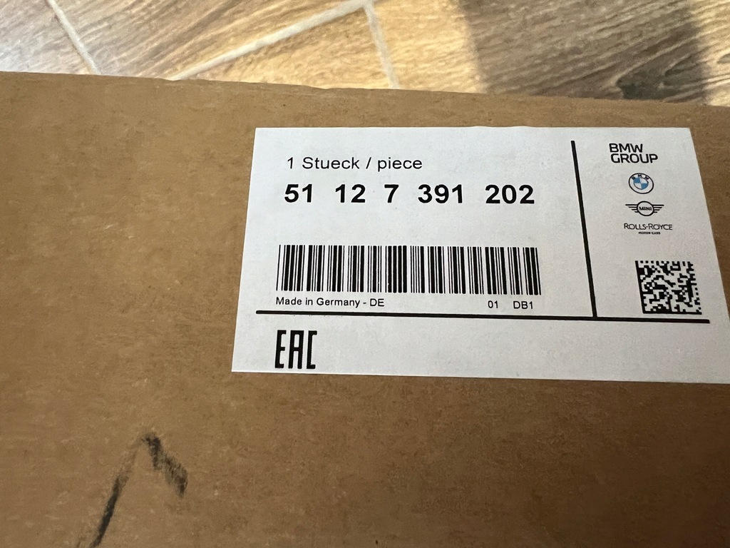 фото №10, Диффузор бампера задняя mini countryman f60 7391202