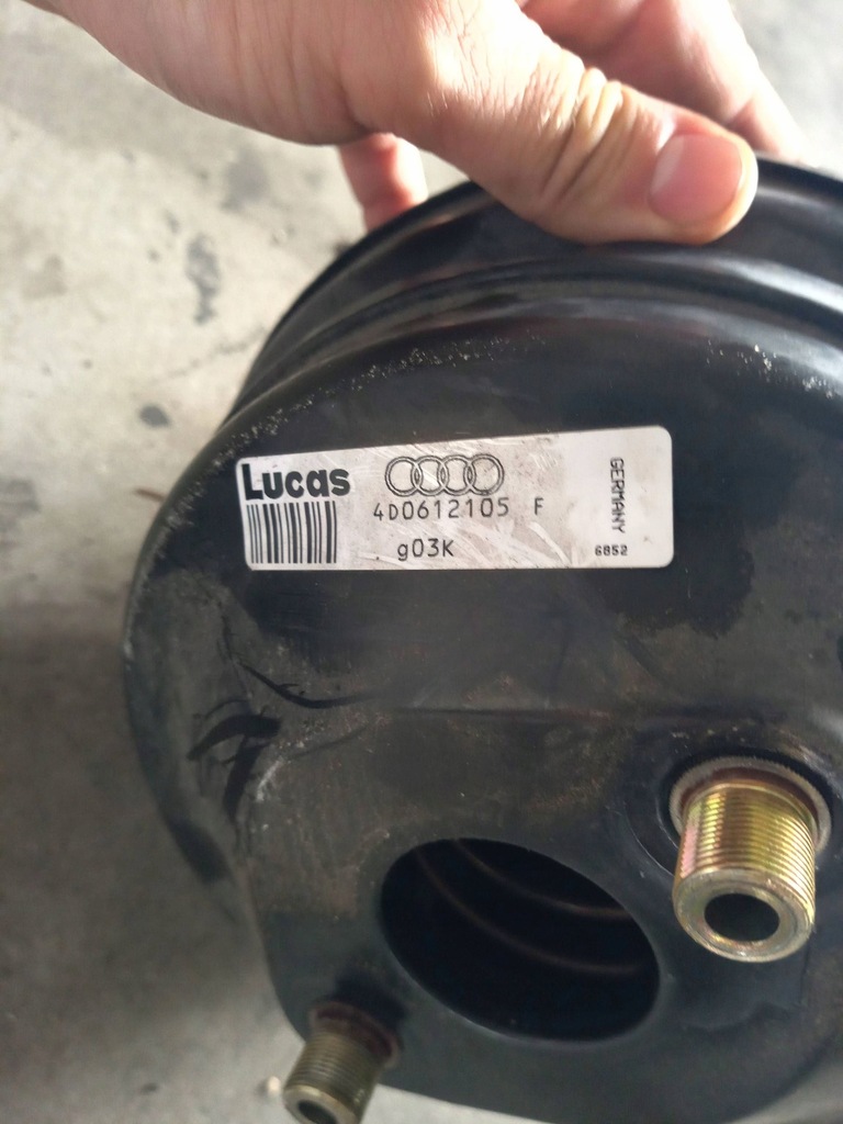 фото №9, Audi a8 s8 d2 4d 2000 усилитель тормозов усилитель тормоза 4d0612105f
