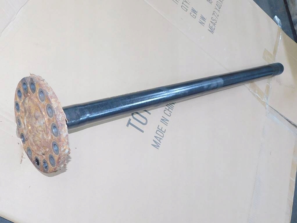 фото №2, Man 15.225 2001r привідний вал правий задня 37 фреза