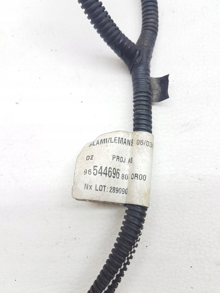 фото №6, Peugeot 407 04-10 электропроводка противотуманная фара бампер перед