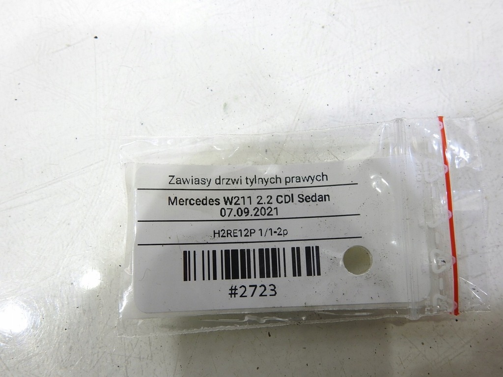 фото №9, Петли дверь правый задняя 197 mercedes w211