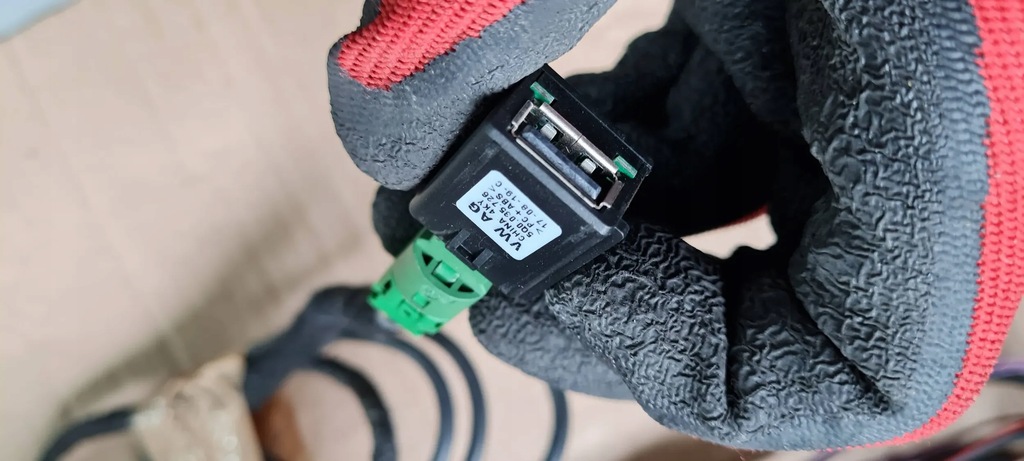 фото №12, A5 8w роз'єм зарядний пристрій usb port джгут електропроводка 8w0035708a a4 b9 8w