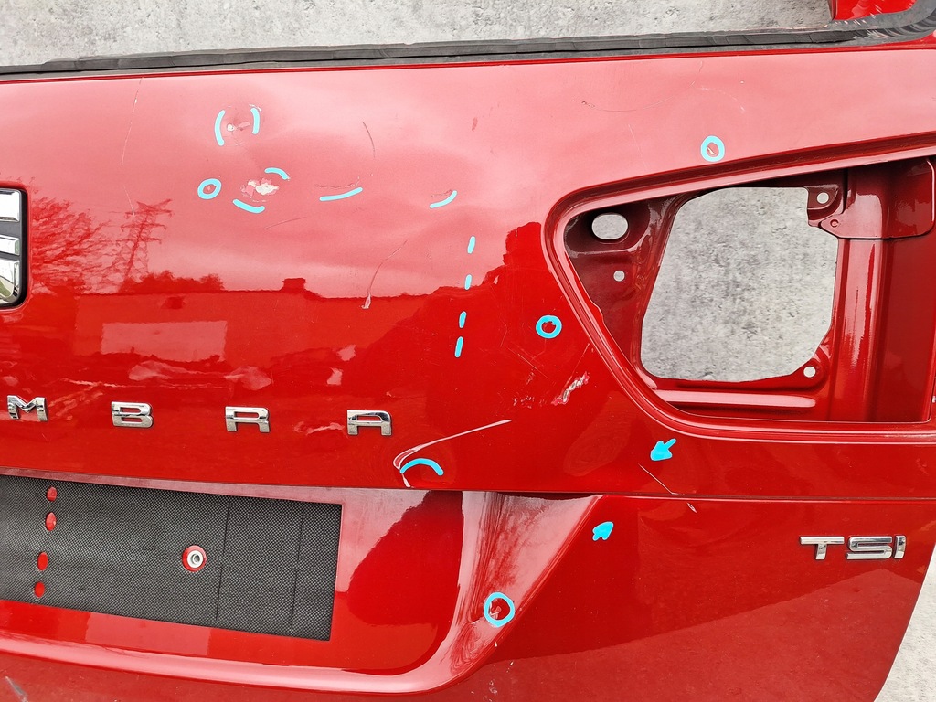 фото №8, Seat alhambra ii 7n5 кришка багажника кришка багажника