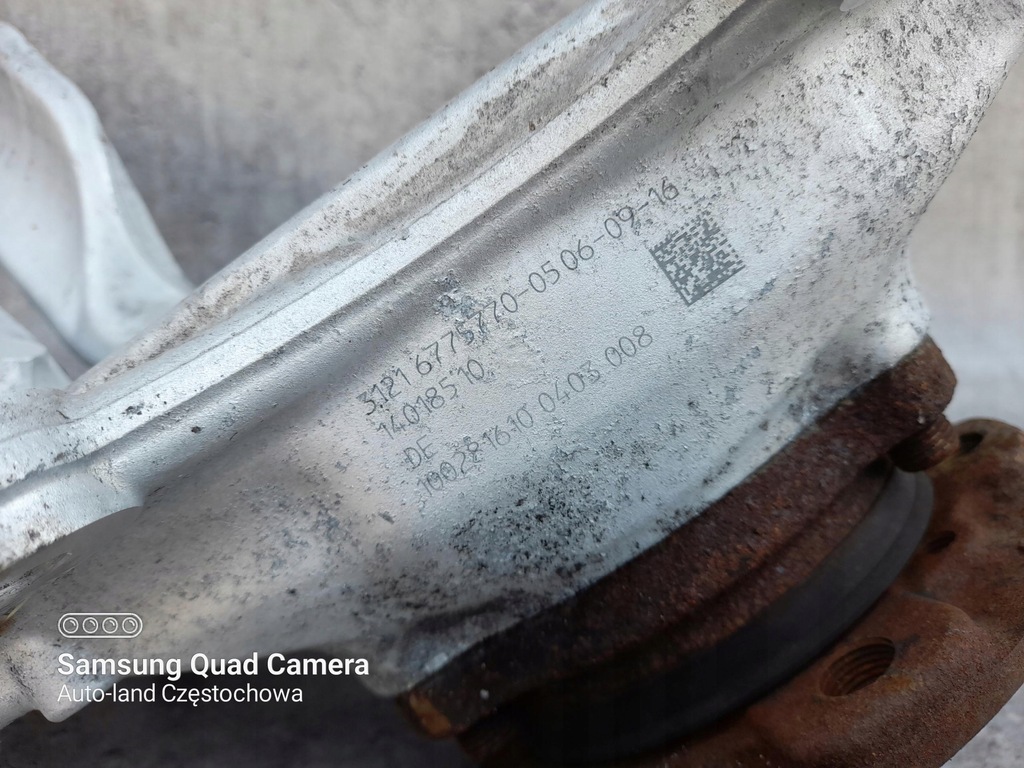 фото №5, Bmw 5 f10 f11 6 f06 f12 поворотний кулак передня права